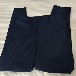 Classic Club Boys Navy dress pants Modern Fit Stretch Big Boys size 14